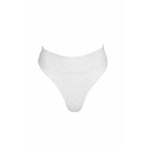 NEW SOAH women's eyelet erica bikini bottoms in white